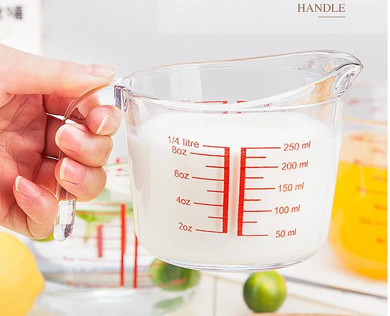 Hot Sale High Borosilicate Glass Measuring Cup